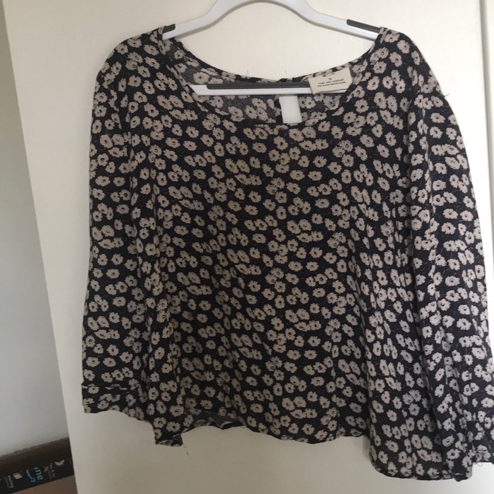 Urban Outfitters Floral Crop Top